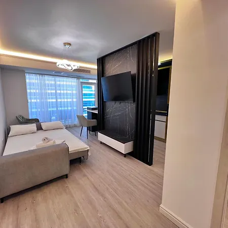 Apartment White Titanic Luxury Sea View Navodari