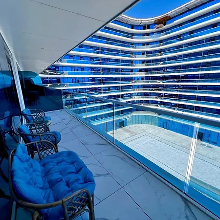 Apartment White Titanic Luxury Sea View Navodari